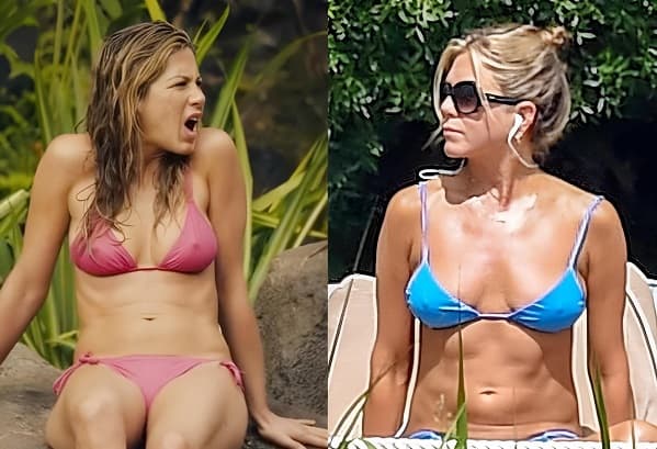 Jennifer Aniston and the bikini that broke the internet
